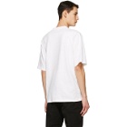 Kenzo White Oversized Gradient Tiger T-Shirt