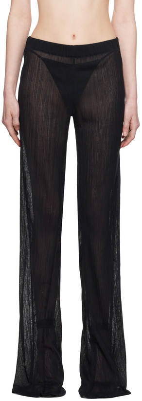 Photo: Ludovic de Saint Sernin Black Mermaid Trousers