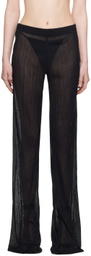 Ludovic de Saint Sernin Black Mermaid Trousers