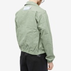 Jungles Jungles Men's Let Go Reversible Harrington Jacket in Blue/Green