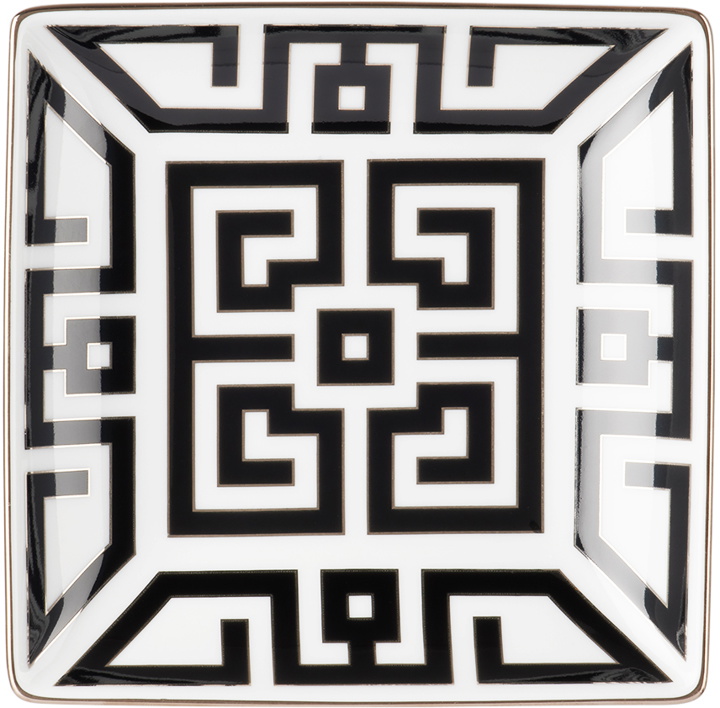 Photo: Ginori 1735 Black & White Labirinto Change Tray