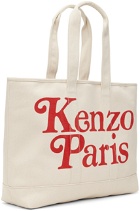 Kenzo Off-White Kenzo Paris VERDY Edition Utility Large Tote