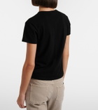 The Row Jovita cotton, cashmere and silk T-shirt