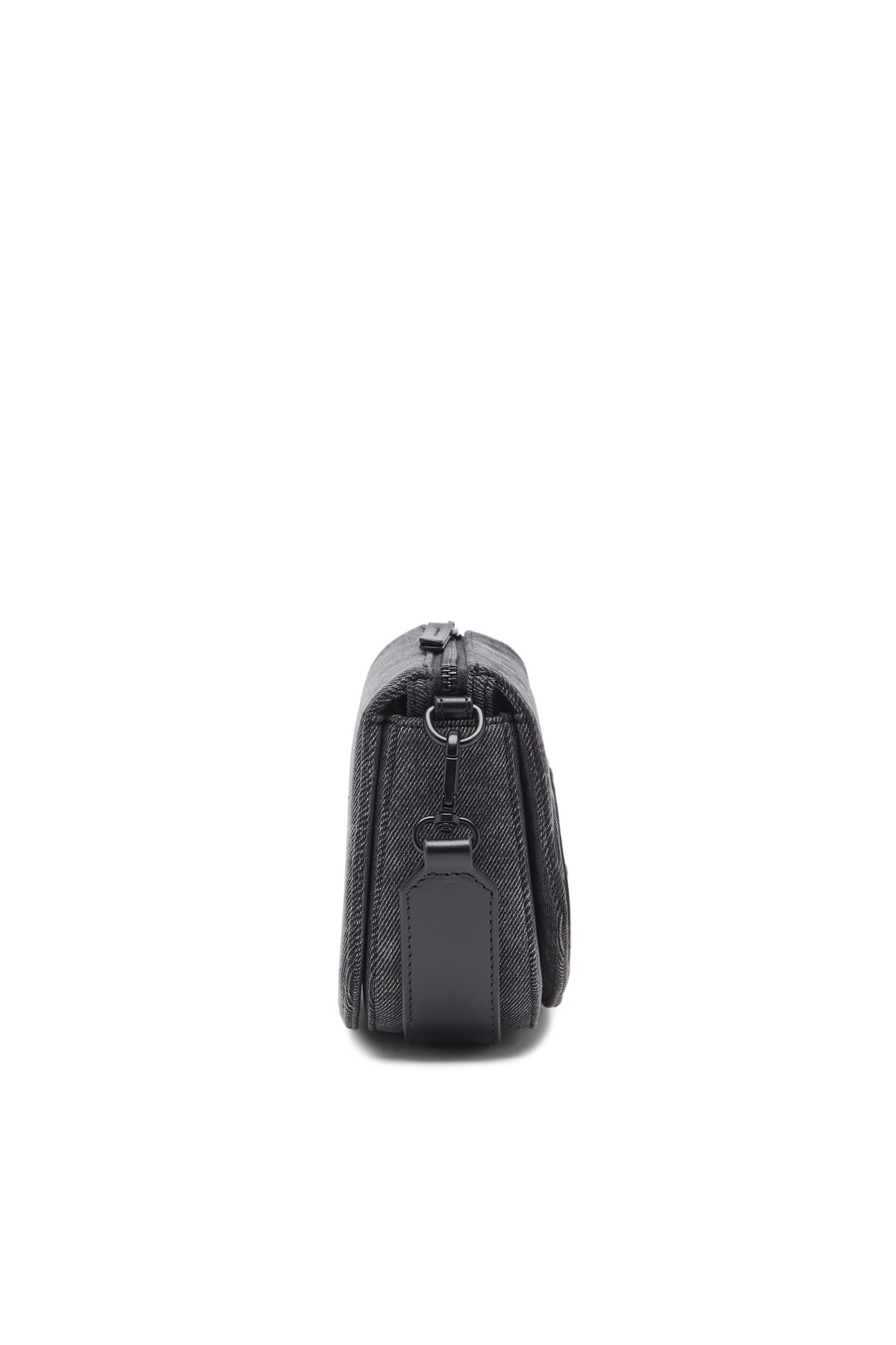 Diesel 1DR-Camera bag in stonewashed denim - Crossbody Bags