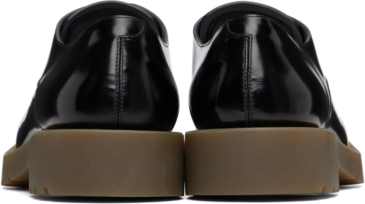 Jil Sander Black Lace Up Derbys