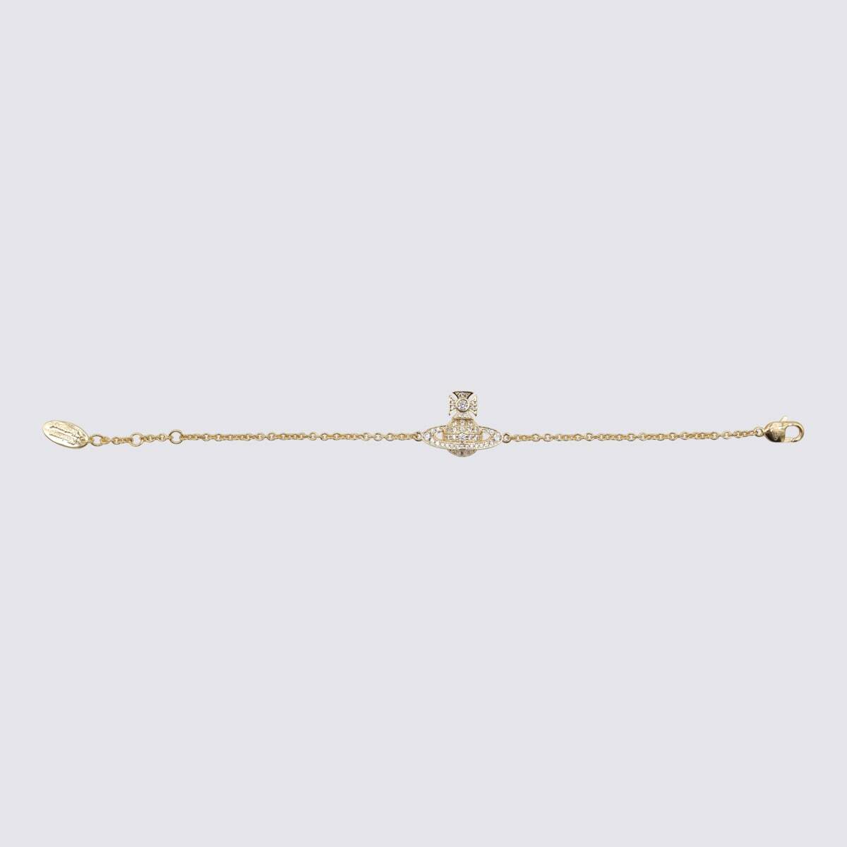 Vivienne Westwood Gold Brass Orb Bracelet