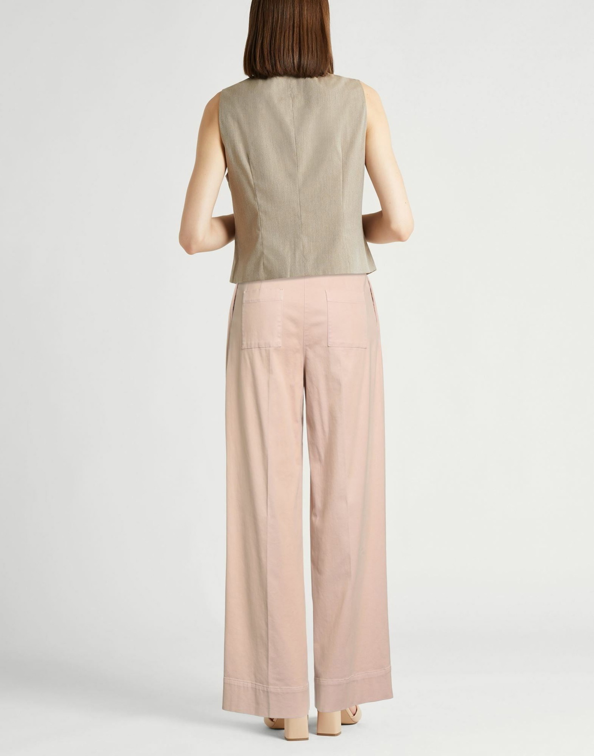 Peserico Womens Pants in Blush