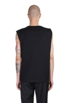 Helmut Lang Tank Top In Black Cotton
