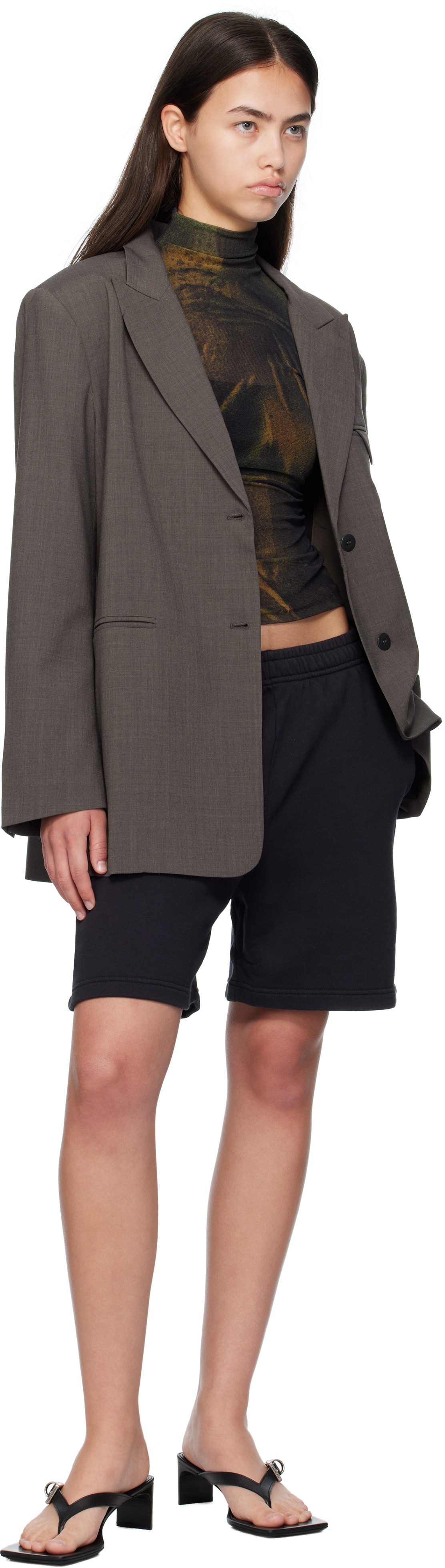 Acne Studios Black Fleece Shorts