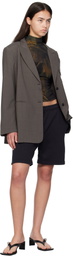 Acne Studios Black Fleece Shorts