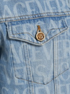 VERSACE - Monogram Cotton Denim Jacket