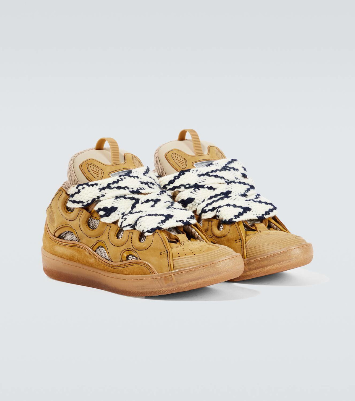 Lanvin Curb suede sneakers Lanvin