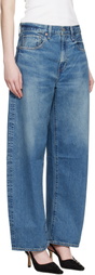 Levi's Blue Drop Barrel Jeans