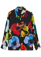 Stine Goya Floral-print Matte Satin Shirt Multicoloured 1