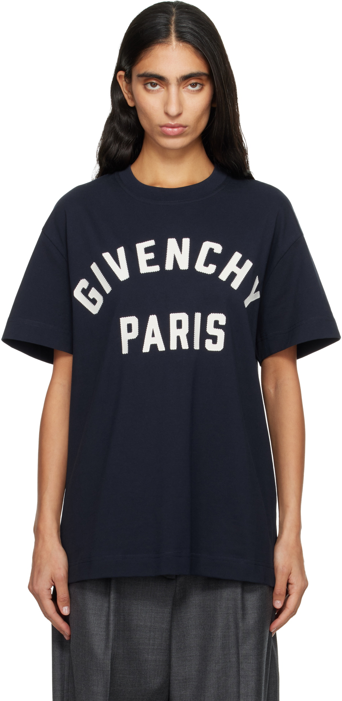Givenchy Black Cropped T-Shirt Givenchy
