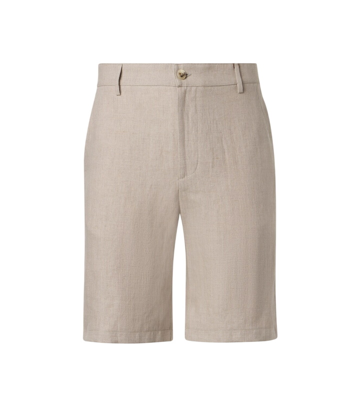 Photo: Canali Linen Bermuda shorts