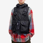 Engineered Garments Men's Field Vest in Dark Navy