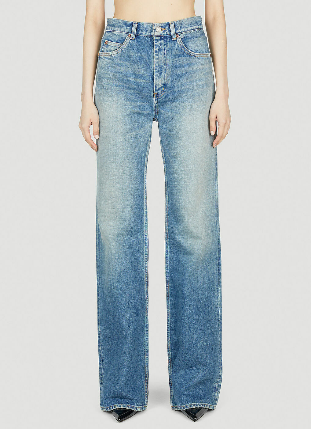 Saint Laurent - 70s Jeans in Blue Saint Laurent