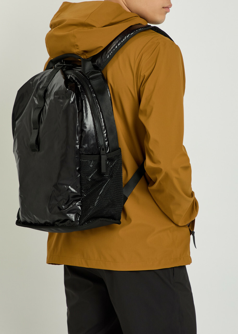 Rains Sibu Waterproof Backpack - Black - One Size