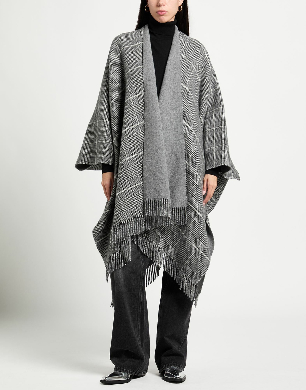 Brunello Cucinelli Womens Cape in Black