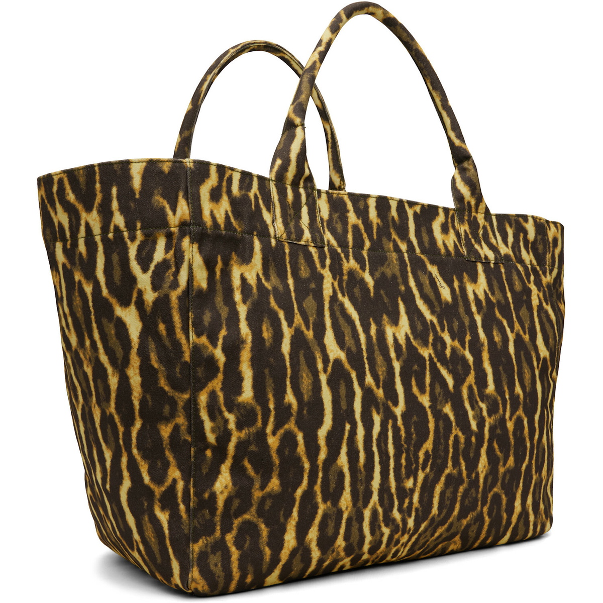 GANNI Yellow & Brown XXL Tote