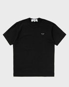 Comme Des Garçons Play T Shirt Black Knit Black - Mens - Shortsleeves