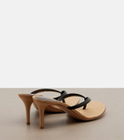 Gianvito Rossi Calypso leather thong sandals