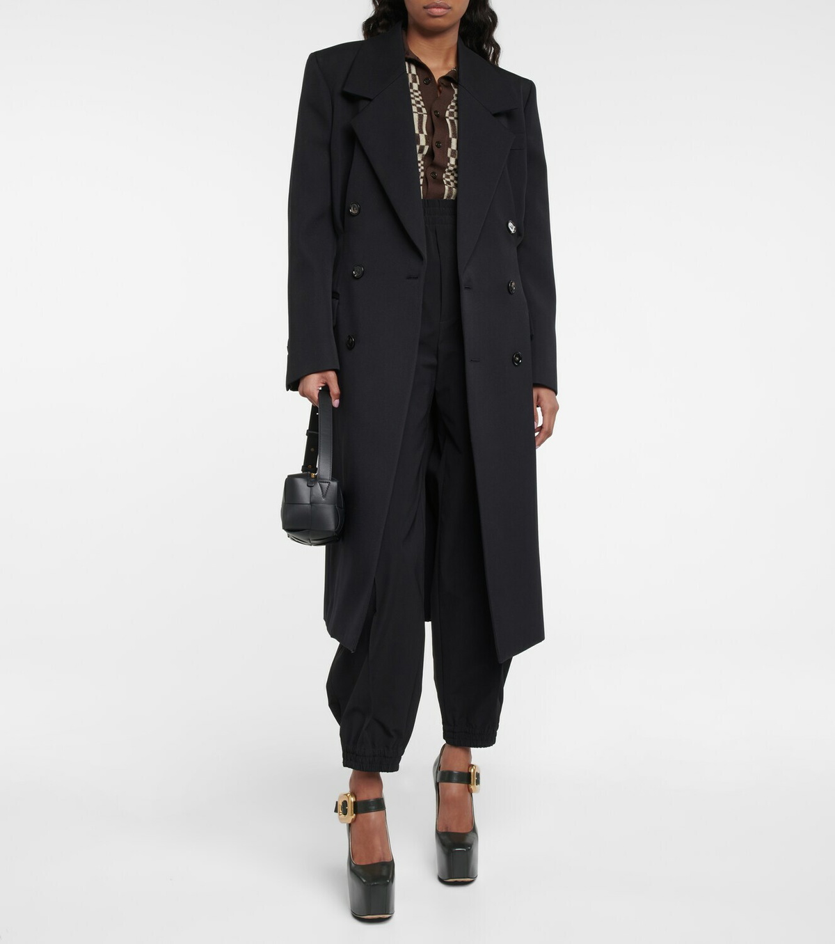 Bottega Veneta - Double-breasted wool coat Bottega Veneta