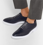 Thom Browne - Cap-Toe Leather Oxford Shoes - Men - Navy