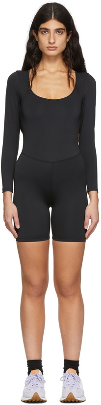 Photo: HÉROS Black Biketard Long Sleeve Bodysuit