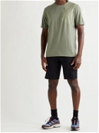 VEILANCE - Frame Merino Wool-Blend Jersey and Stretch-Nylon T-Shirt - Green