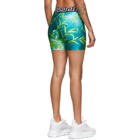 Versace Underwear Green Jungle Shorts