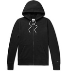 rag & bone - Loopback Cotton-Jersey Hoodie - Black