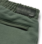 AMIRI - Slim-Fit Tapered Cotton-Jersey Cargo Sweatpants - Green