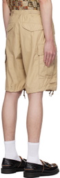 BEAMS PLUS Beige Military 6 Pocket Shorts