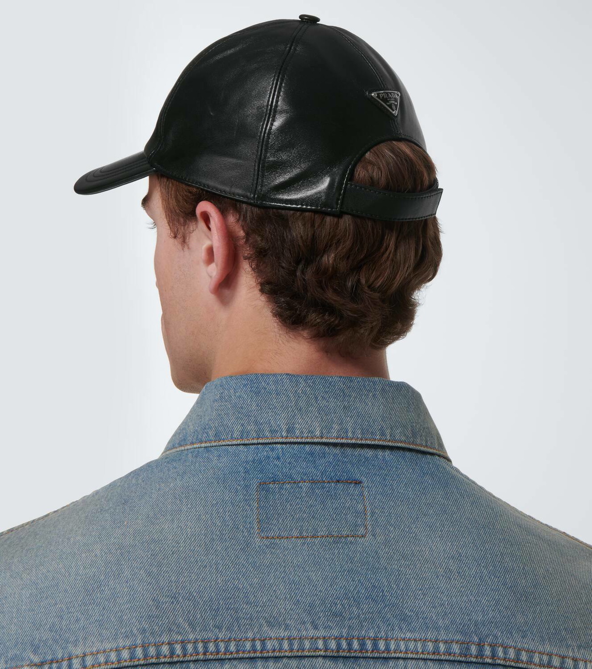 Prada Leather baseball cap Prada Prada Leather baseball cap Prada