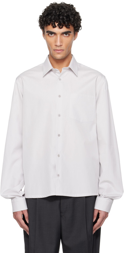 Photo: Rier Gray Popeline Shirt