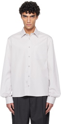 Rier Gray Popeline Shirt