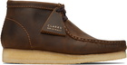 Clarks Originals Brown Wallabee Desert Boots