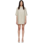 Georgia Alice Off-White Linen Pierre Shirt Dress