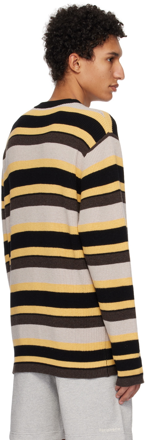 Études Yellow Striped Sweater
