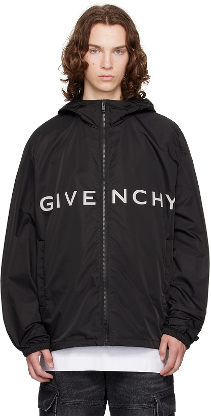 Photo: Givenchy Black 'GIVENCHY' Jacket
