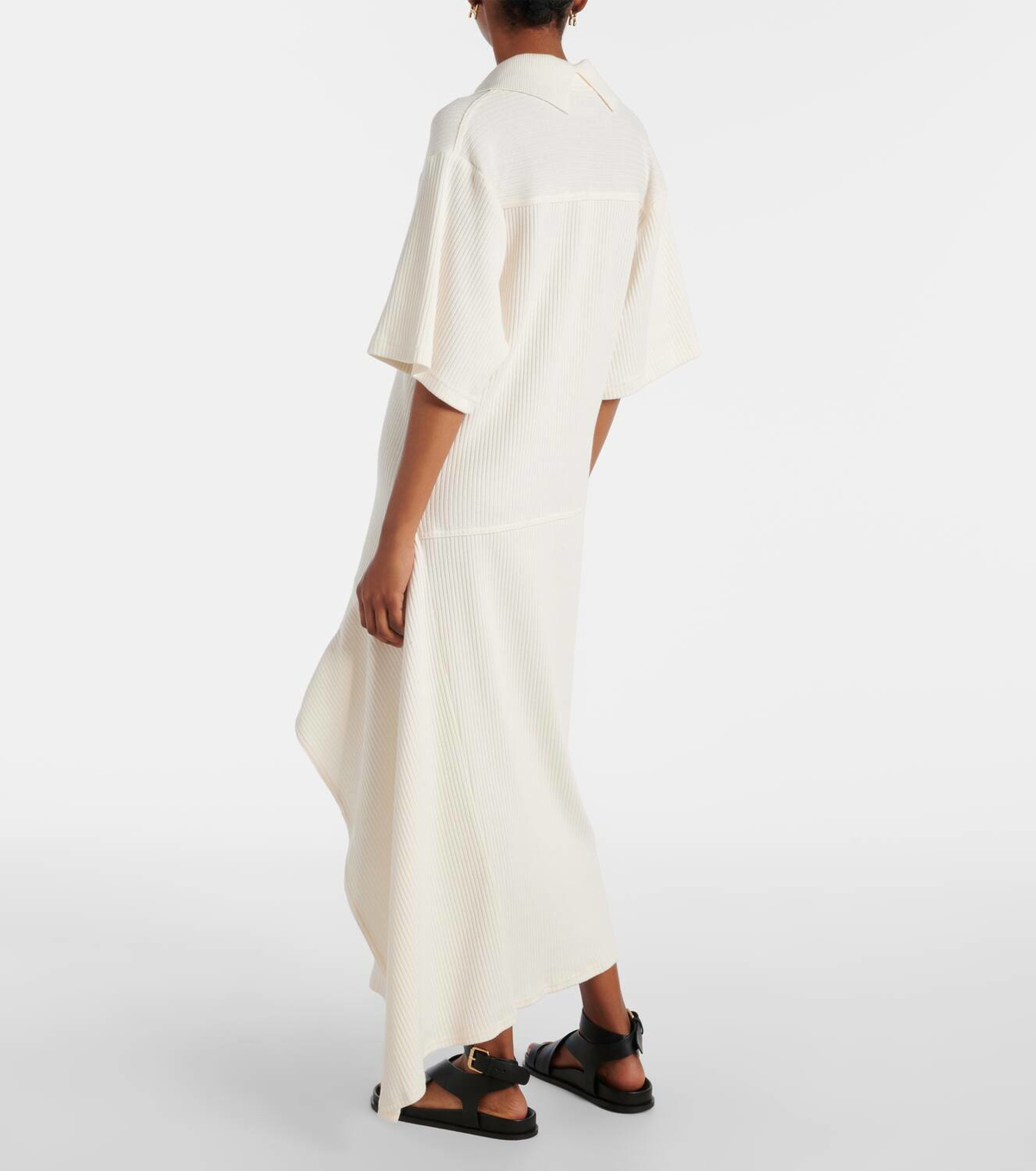Plan C Cotton midi dress