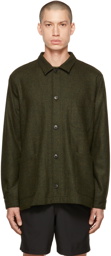 Sunspel Green Twin Pocket Jacket