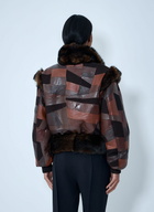 Chloé Patchwork Leather Jacket
