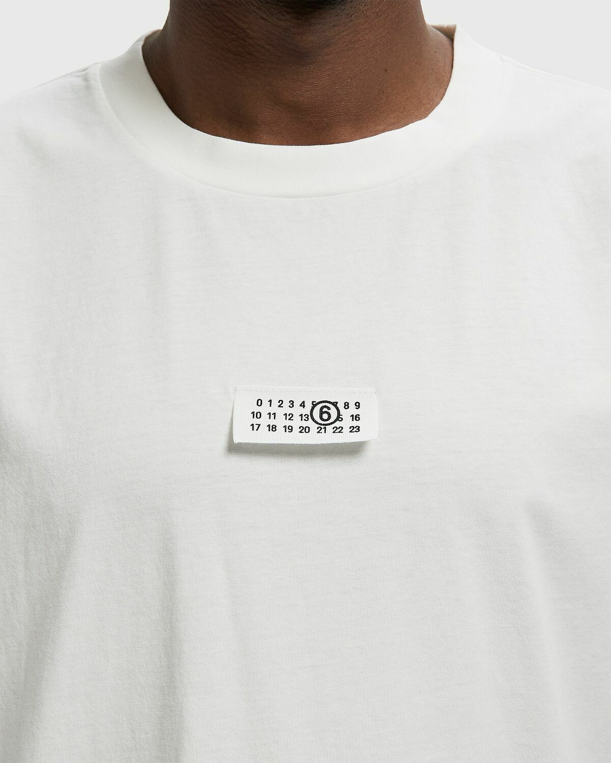 Maison Margiela MM6 T-SHIRT White Mens Shortsleefe