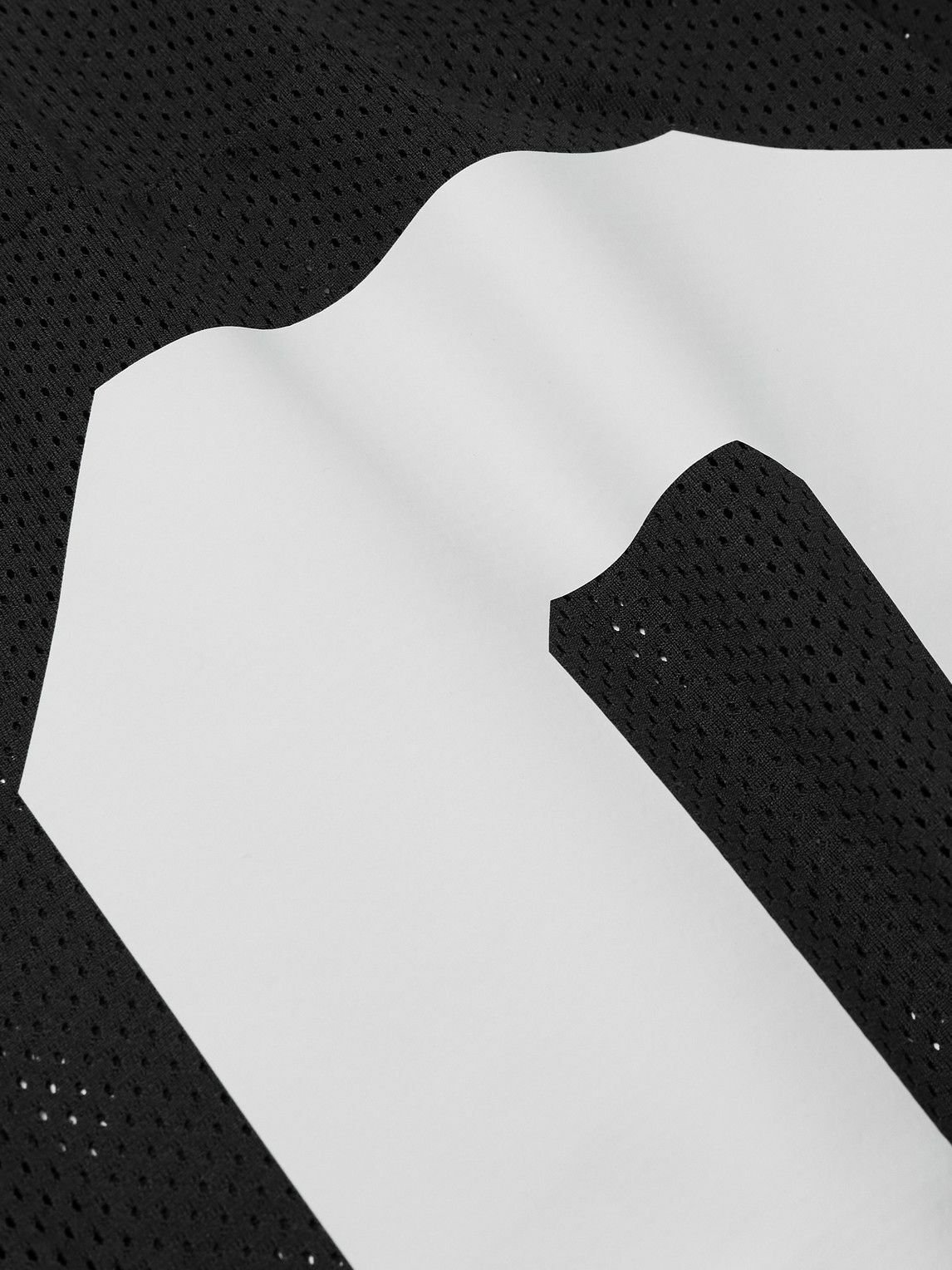 Pop Trading Company - Printed Mesh T-Shirt - Black
