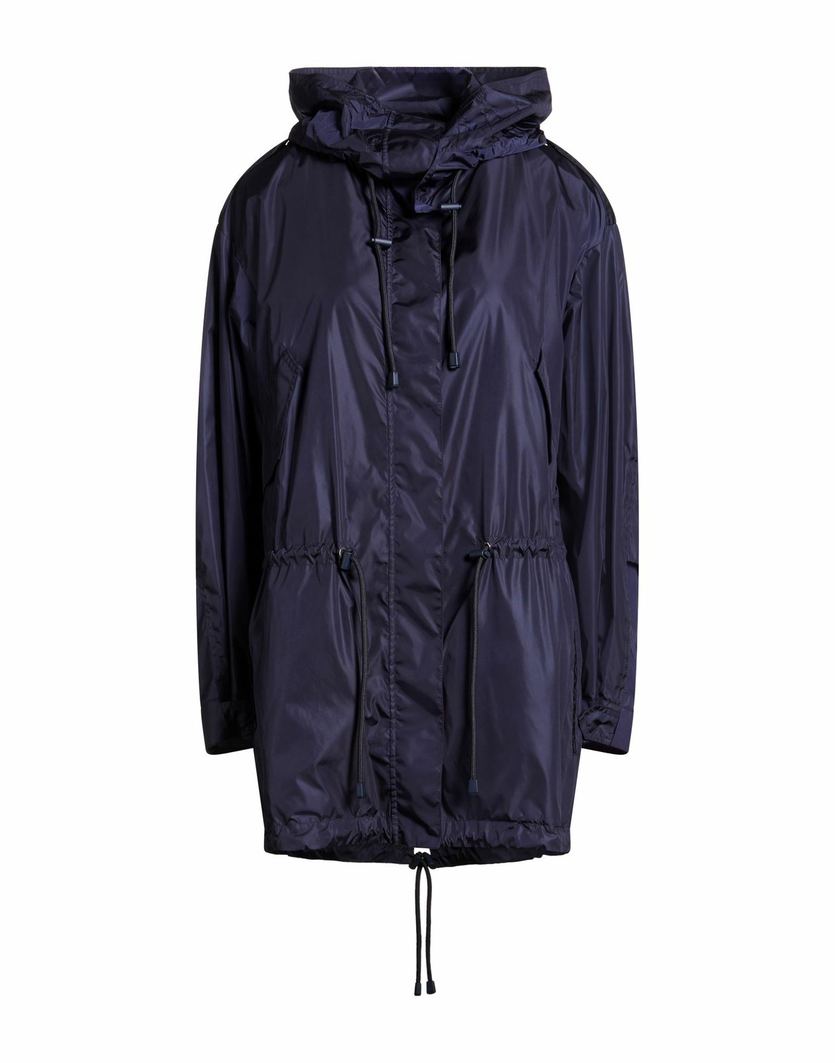 Alberta Ferretti Womens Overcoat & Trench Coat in Navy