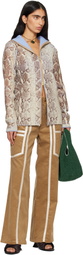 Stanley Raffington Beige Corduroy Trousers