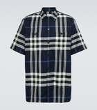 Burberry - Checked cotton shirt